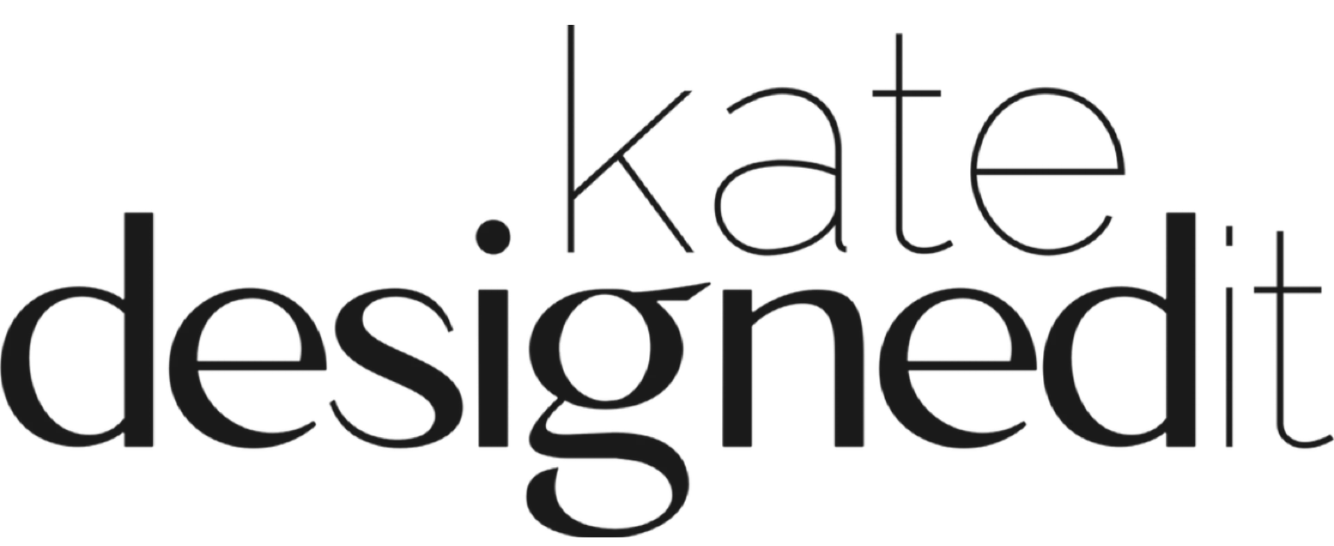 kate designed it